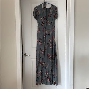 Floral maxi dress